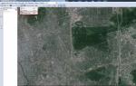 Спутниковая карта Google Earth